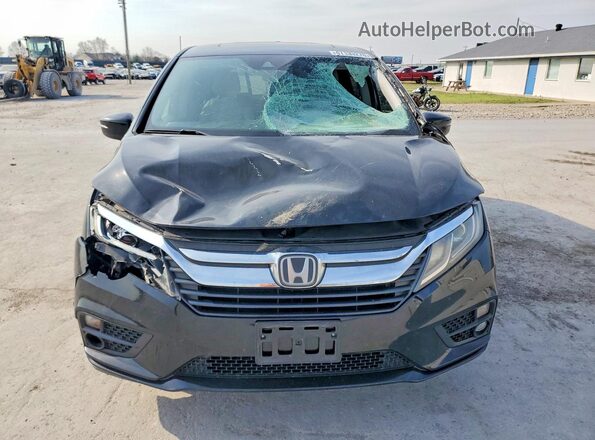 5FNRL6H71JB064750 2018 HONDA ODYSSEY Black Widok z przodu