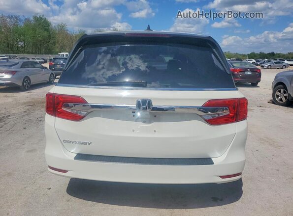 5FNRL6H71JB089664 2018 HONDA ODYSSEY White უკანა ხედი