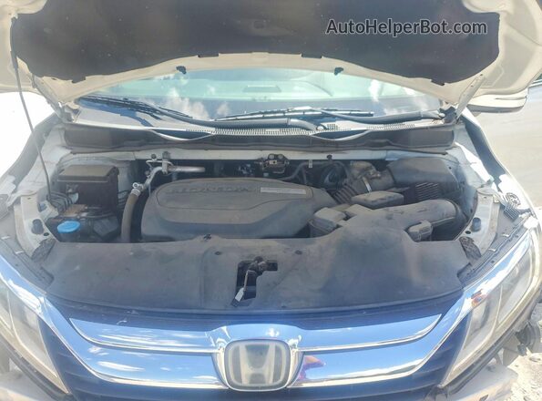 5FNRL6H71JB089664 2018 HONDA ODYSSEY White ძრავის განყოფილების ხედი
