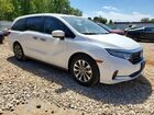 2021 Honda Odyssey Exl White vin: 5FNRL6H71MB041277