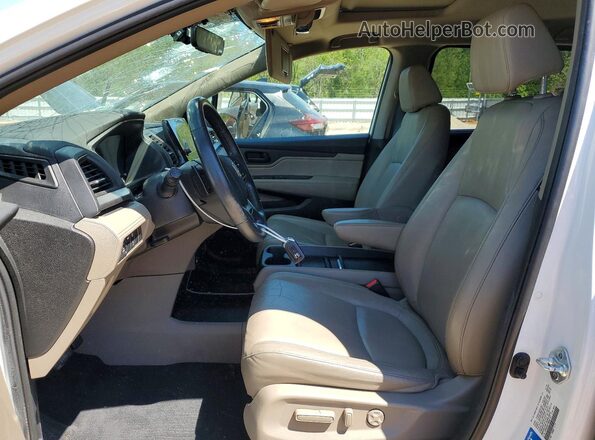 5FNRL6H71MB041277 2021 HONDA ODYSSEY White Widok wnętrza z przodu