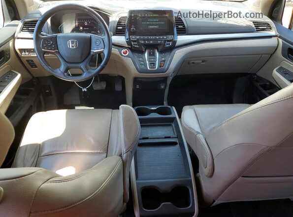 5FNRL6H71MB041277 2021 HONDA ODYSSEY White Widok deski rozdzielczej