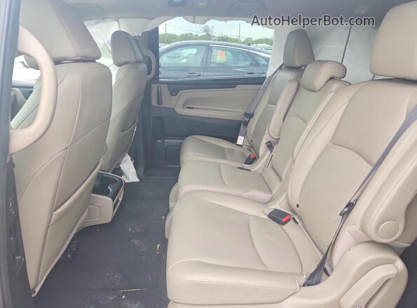 5FNRL6H72JB068743 2018 HONDA ODYSSEY Maroon Вид задньої частини салону