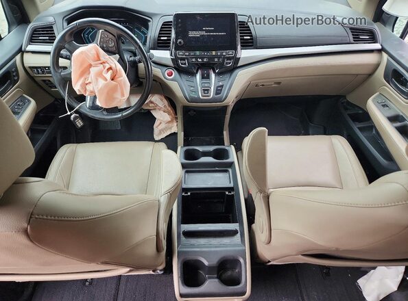 5FNRL6H72JB068743 2018 HONDA ODYSSEY Maroon Вид панелі приладів