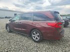 2018 Honda Odyssey Exl Maroon vin: 5FNRL6H72JB068743