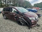2018 Honda Odyssey Exl Maroon vin: 5FNRL6H72JB068743