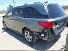 2019 Honda Odyssey Ex-l Gray vin: 5FNRL6H72KB035422