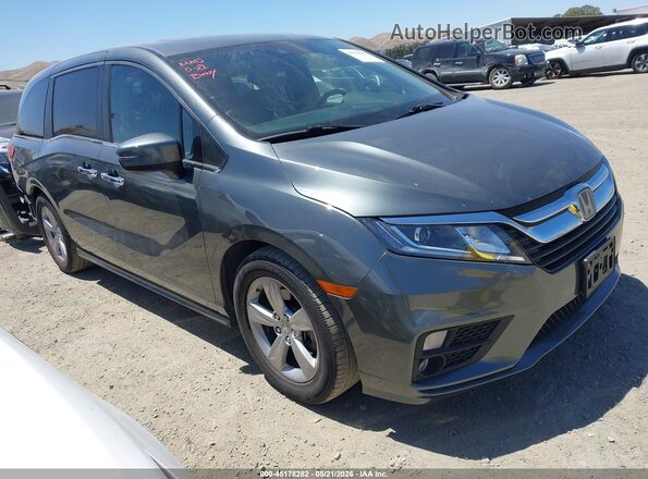 5FNRL6H72KB035422 2019 HONDA ODYSSEY Gray Delantero derecho