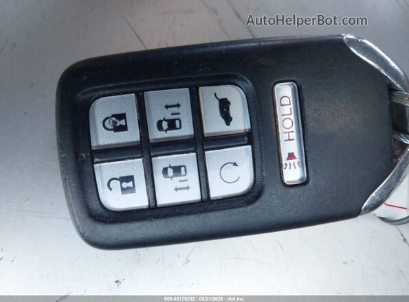 5FNRL6H72KB035422 2019 HONDA ODYSSEY Gray Vista del salpicadero