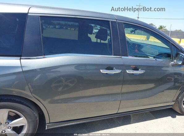 5FNRL6H72KB035422 2019 HONDA ODYSSEY Gray Vista interior de 360 grados