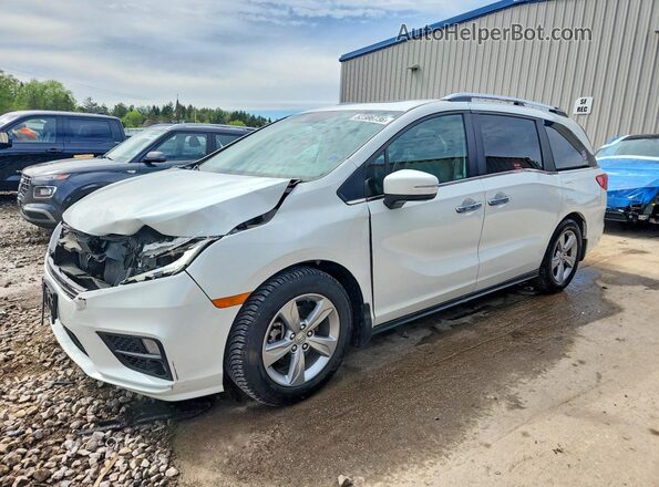 5FNRL6H72LB046535 2020 HONDA ODYSSEY Белый Передняя левая четверть
