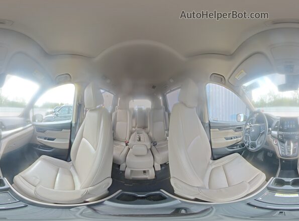 5FNRL6H72LB046535 2020 HONDA ODYSSEY Белый Панорамный вид салона 360°