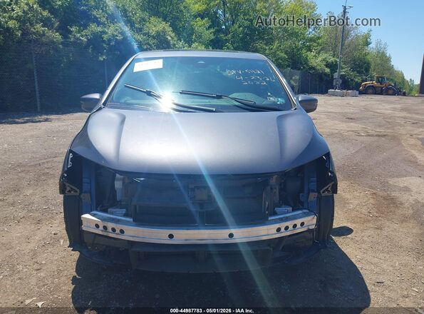 5FNRL6H72NB059983 2022 HONDA ODYSSEY Gray ხელსაწყოთა პანელის ხედი