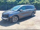2022 Honda Odyssey Ex-l Gray vin: 5FNRL6H72NB059983