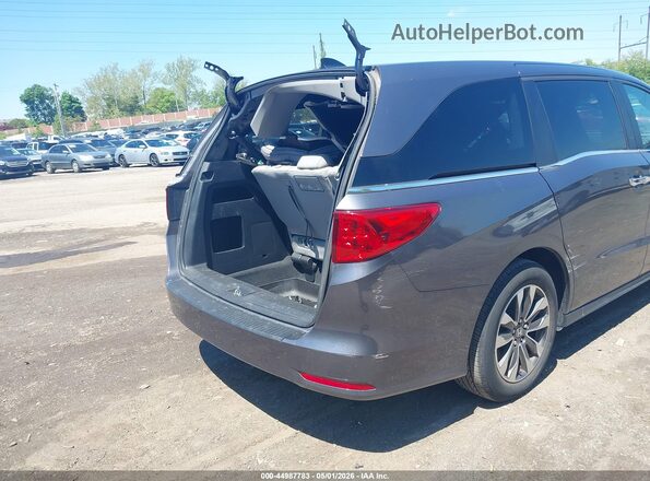 5FNRL6H72NB059983 2022 HONDA ODYSSEY Gray წინა ხედი