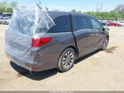 2022 Honda Odyssey Ex-l Gray vin: 5FNRL6H72NB059983