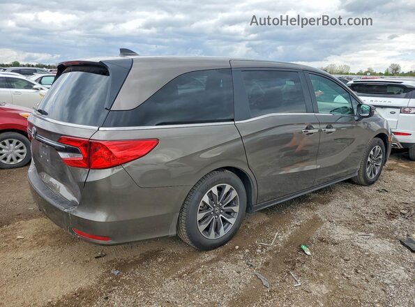 5FNRL6H73NB011828 2022 HONDA ODYSSEY Gray Задня права чверть