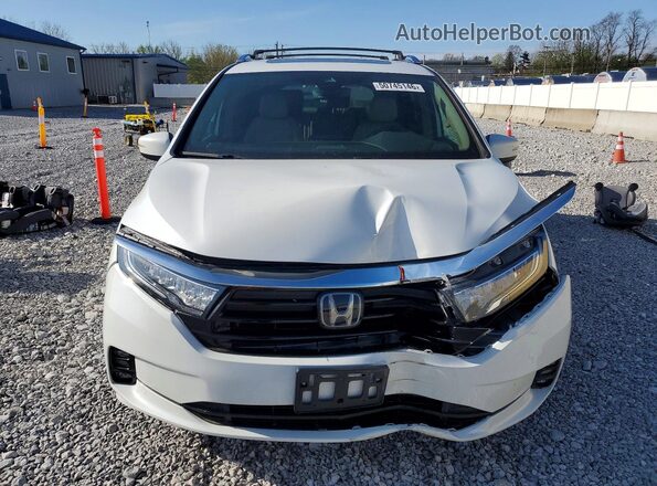5FNRL6H73NB063153 2022 HONDA ODYSSEY White Vista frontal