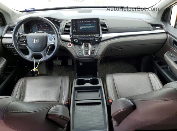 5FNRL6H74LB053339 2020 HONDA ODYSSEY Silver Вид панелі приладів