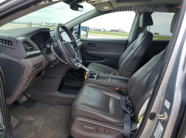 5FNRL6H74LB053339 2020 HONDA ODYSSEY Silver Вид салону спереду