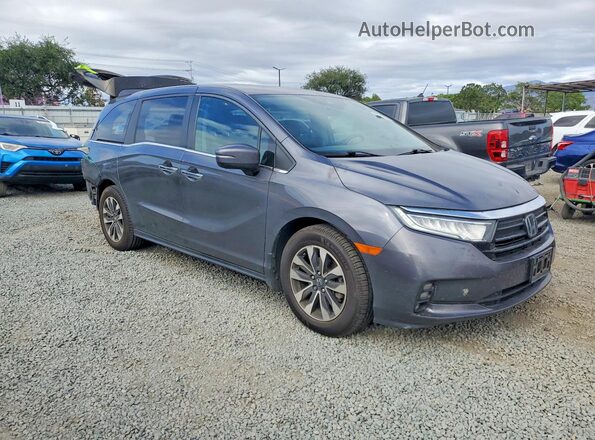 5FNRL6H74NB031862 2022 HONDA ODYSSEY Silver Передня права чверть