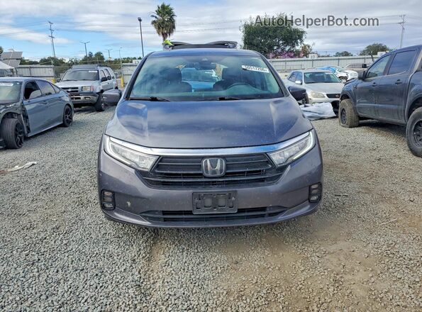 5FNRL6H74NB031862 2022 HONDA ODYSSEY Silver Вид спереду