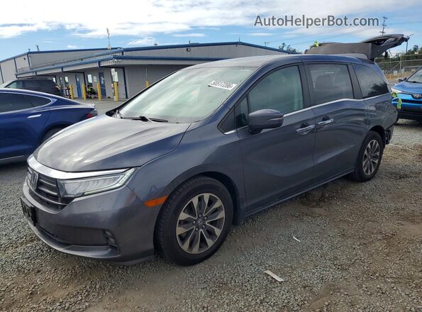 5FNRL6H74NB031862 2022 HONDA ODYSSEY Silver Передня ліва чверть