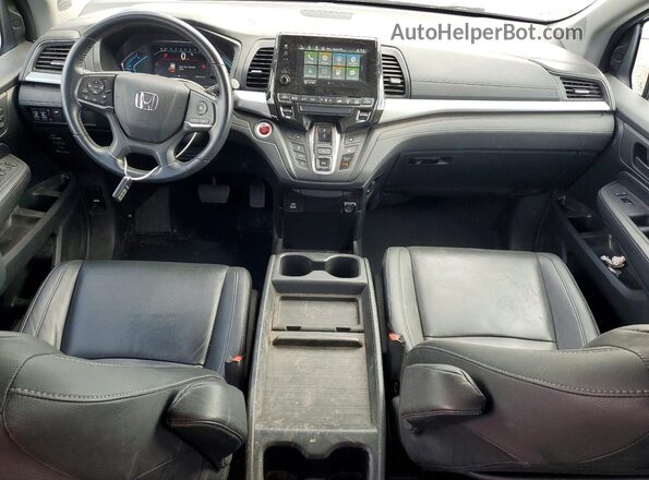 5FNRL6H74NB031862 2022 HONDA ODYSSEY Silver Вид панелі приладів