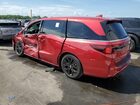 2025 Honda Odyssey Sport-l Красный vin: 5FNRL6H74SB055932 Damage: L -B- Pillar, Broken, Replacement Required