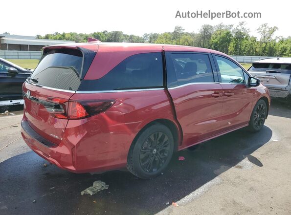 5FNRL6H74SB055932 2025 HONDA ODYSSEY Красный 