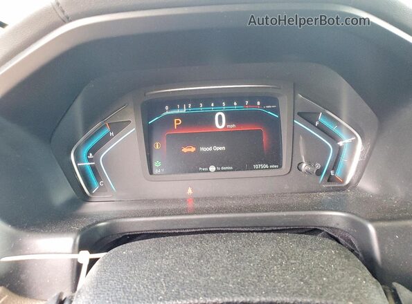 5FNRL6H75JB018368 2018 HONDA ODYSSEY Серый Вид щитка приборов