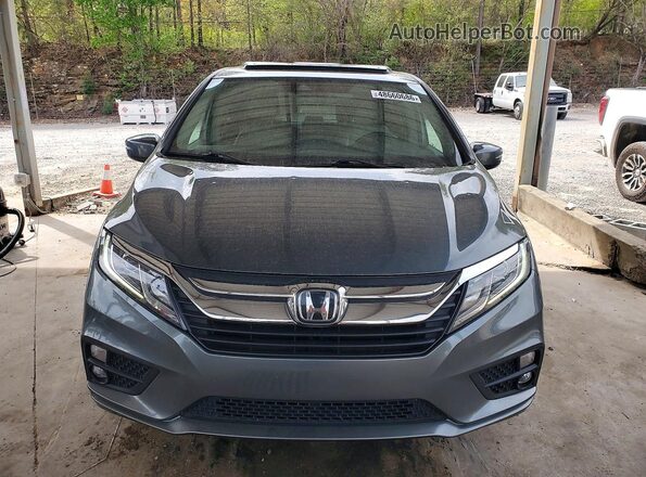 5FNRL6H75JB018368 2018 HONDA ODYSSEY Серый Вид спереди