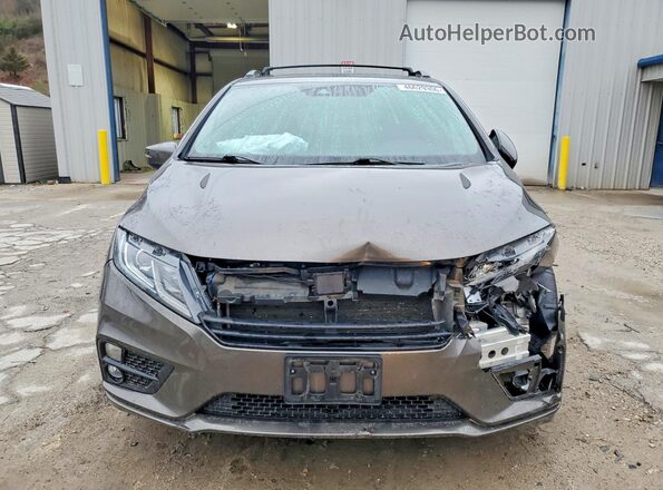 5FNRL6H75JB049295 2018 HONDA ODYSSEY Серый Вид спереди
