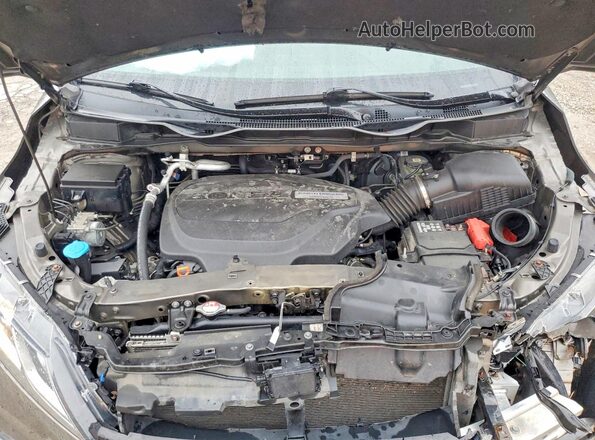 5FNRL6H75JB049295 2018 HONDA ODYSSEY Серый Вид подкапотного пространства
