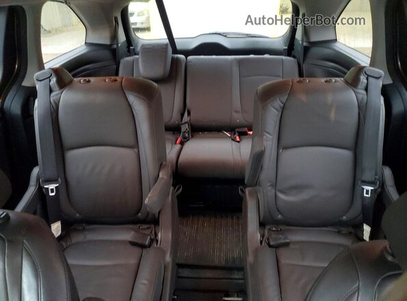 5FNRL6H75JB049295 2018 HONDA ODYSSEY Серый Вид задних сидений