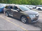 2018 Honda Odyssey Ex-l Brown vin: 5FNRL6H75JB095340