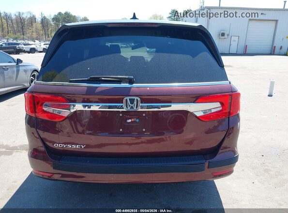 5FNRL6H75LB006448 2020 HONDA ODYSSEY Бордовый 
