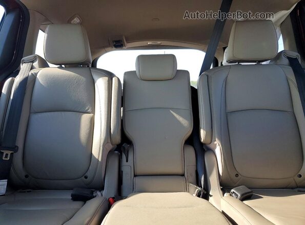 5FNRL6H75MB041024 2021 HONDA ODYSSEY Red Вид задніх сидінь