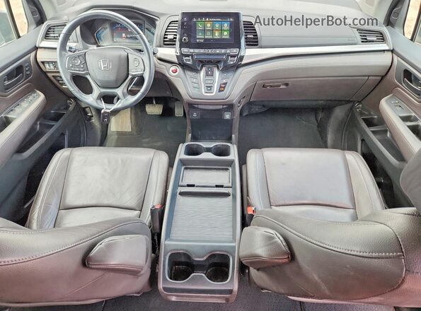 5FNRL6H75NB050517 2022 HONDA ODYSSEY Charcoal Dashboard view