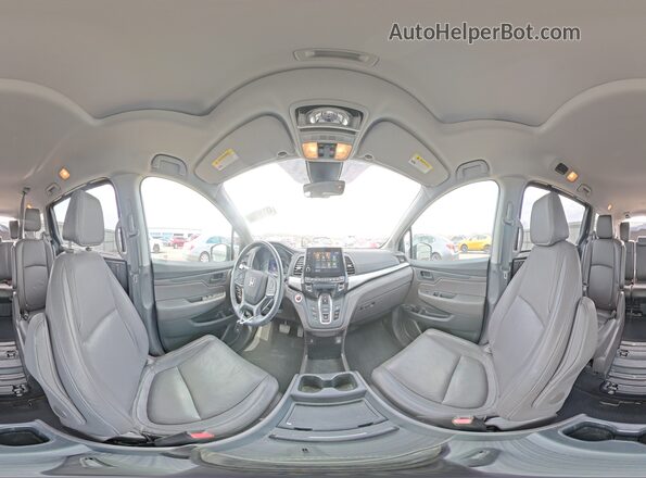 5FNRL6H75NB050517 2022 HONDA ODYSSEY Charcoal 360 interior view