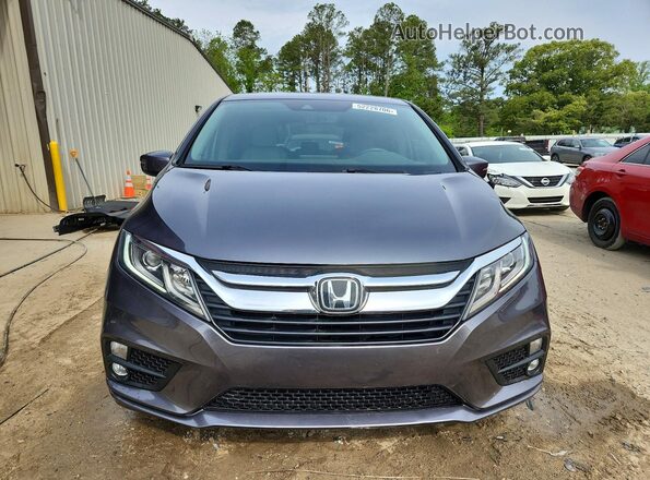 5FNRL6H76KB021958 2019 HONDA ODYSSEY Gray Vista frontal