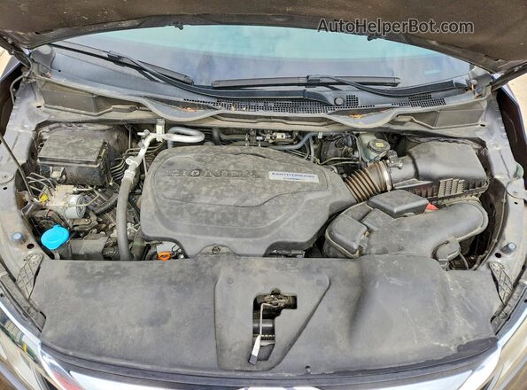 5FNRL6H76KB021958 2019 HONDA ODYSSEY Gray Vista del compartimento del motor