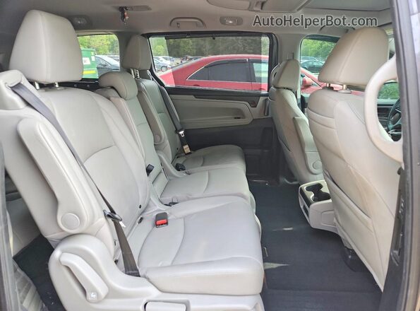5FNRL6H76KB021958 2019 HONDA ODYSSEY Gray Vista interior trasera