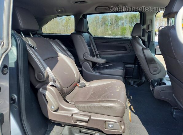 5FNRL6H76KB033639 2019 HONDA ODYSSEY Серебряный Вид задней части салона