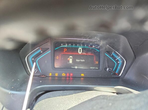 5FNRL6H76KB033639 2019 HONDA ODYSSEY Серебряный Вид щитка приборов