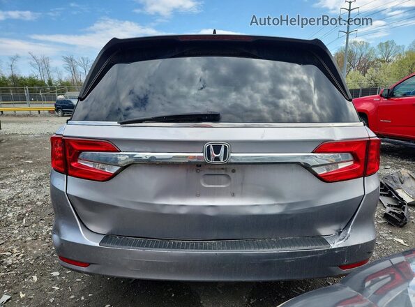 5FNRL6H76KB033639 2019 HONDA ODYSSEY Серебряный Вид сзади