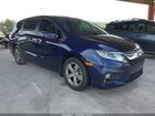2019 Honda Odyssey Ex-l Blue vin: 5FNRL6H76KB062297