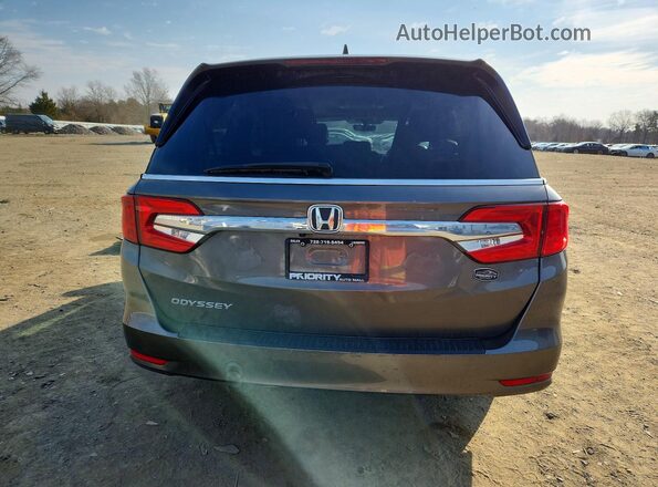 5FNRL6H76LB000089 2020 HONDA ODYSSEY Коричневый Вид сзади