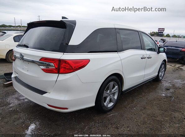5FNRL6H76LB056825 2020 HONDA ODYSSEY Белый Задняя правая четверть