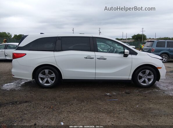 5FNRL6H76LB056825 2020 HONDA ODYSSEY Белый Вид задней части салона